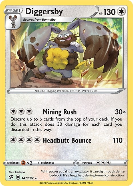 Image for Diggersby (147/192) - Pokemon