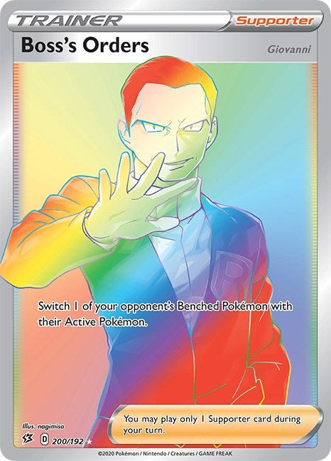 Image for Boss's Orders (Secret) (200/192) - Pokemon
