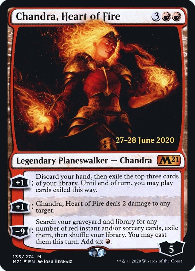 Image for Chandra, Heart of Fire (135) - Magic: The Gathering