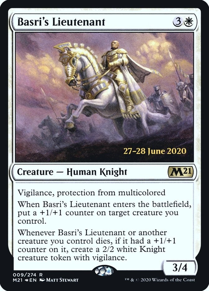 Image for Basri's Lieutenant (9) - Magic: The Gathering