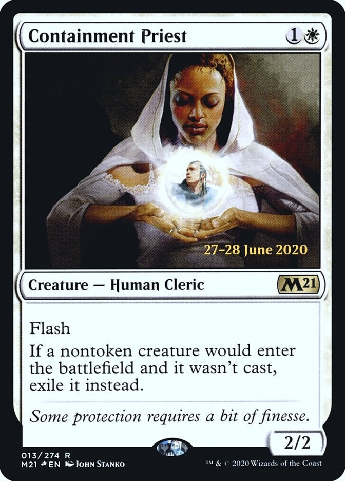 Image for Containment Priest (13) - Magic: The Gathering
