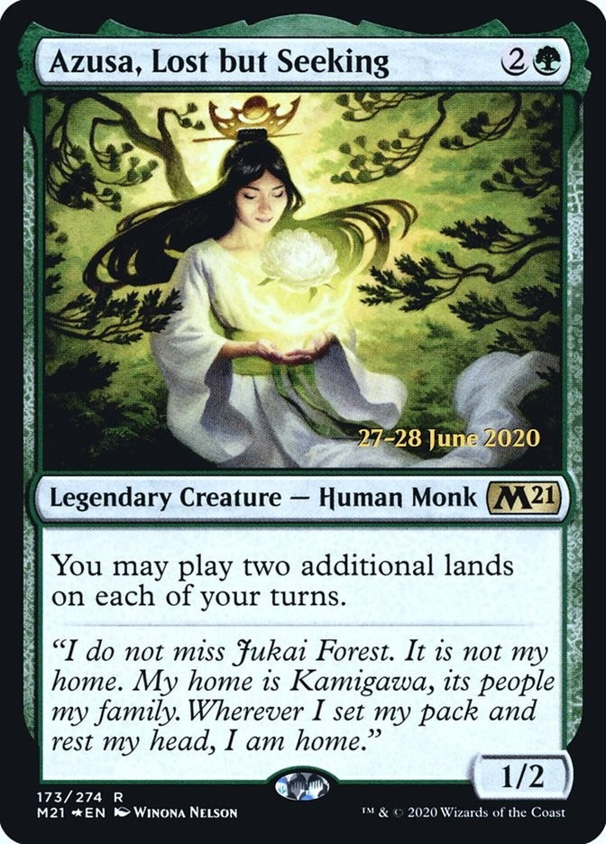 Image for Azusa, Lost but Seeking (173) - Magic: The Gathering