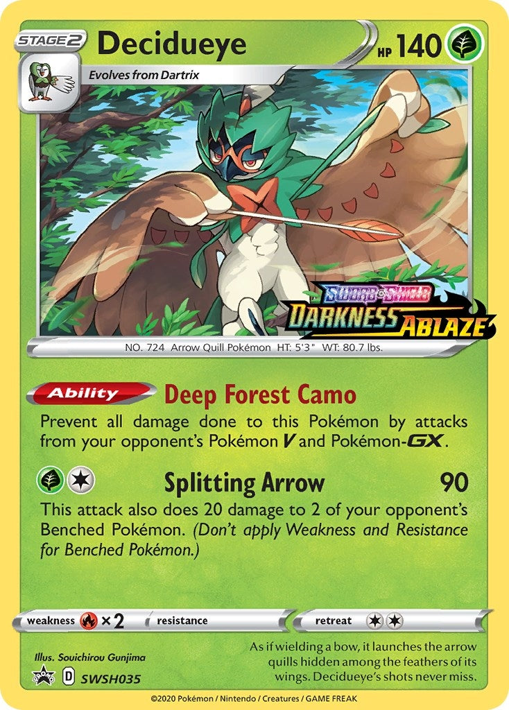 Image for Decidueye - SWSH035 (Prerelease) (SWSH035) - Pokemon