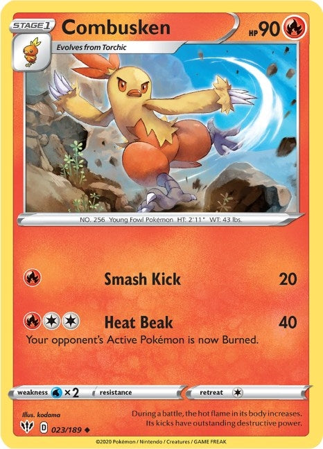 Image for Combusken (023/189) - Pokemon