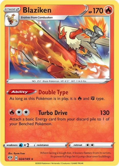Image for Blaziken (024/189) - Pokemon