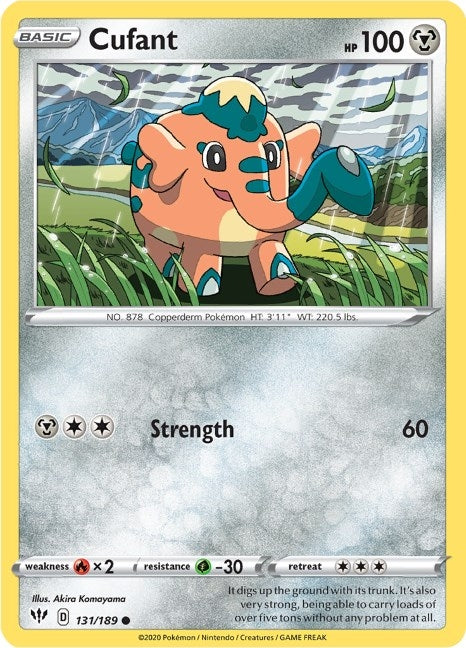 Image for Cufant (131/189) - Pokemon