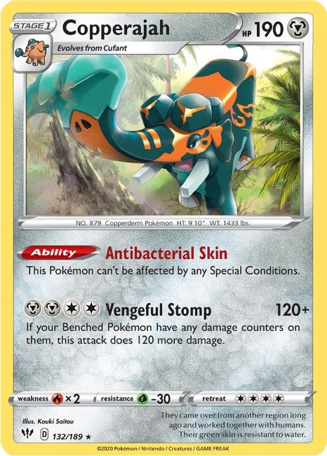 Image for Copperajah (132/189) - Pokemon