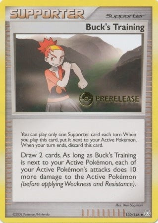 Image for Buck's Training - 130/146 (Prerelease) (130) - Pokemon
