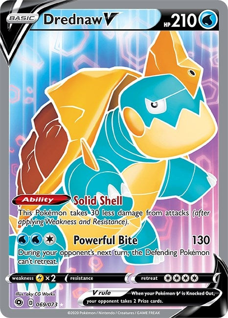 Image for Drednaw V (Full Art) (69/73) - Pokemon
