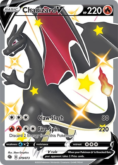 Image for Charizard V (Secret) (79/73) - Pokemon
