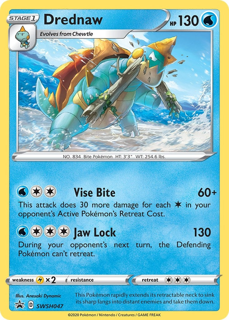 Image for Drednaw - SWSH047 (SWSH047) - Pokemon