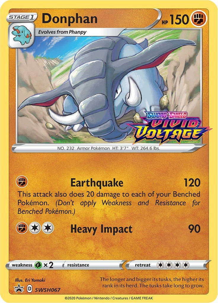 Image for Donphan - SWSH067 (Prerelease) (SWSH067) - Pokemon