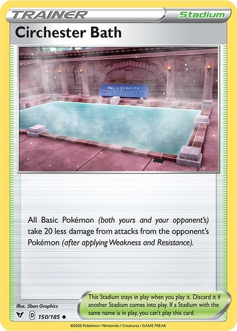 Image for Circhester Bath (150/185) - Pokemon