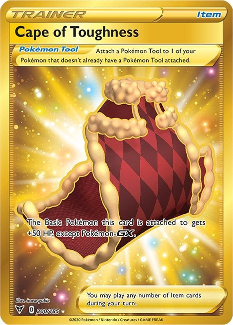 Image for Cape of Toughness (Secret) (200/185) - Pokemon