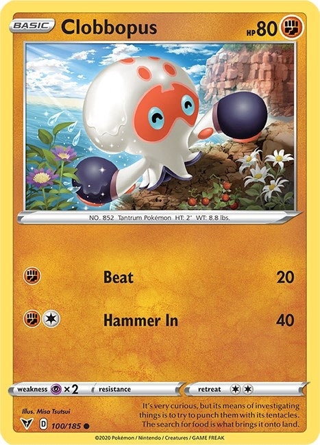 Image for Clobbopus (100/185) - Pokemon