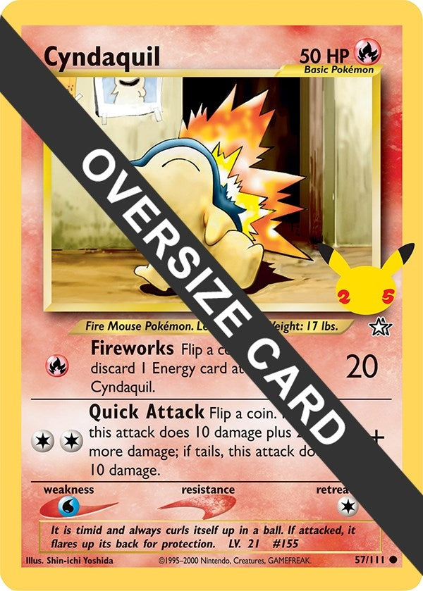 Image for Cyndaquil (057/111) - Pokemon