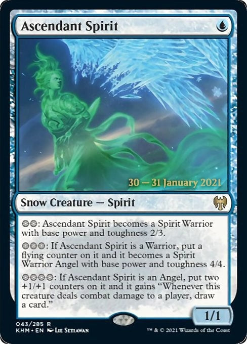 Image for Ascendant Spirit (43) - Magic: The Gathering