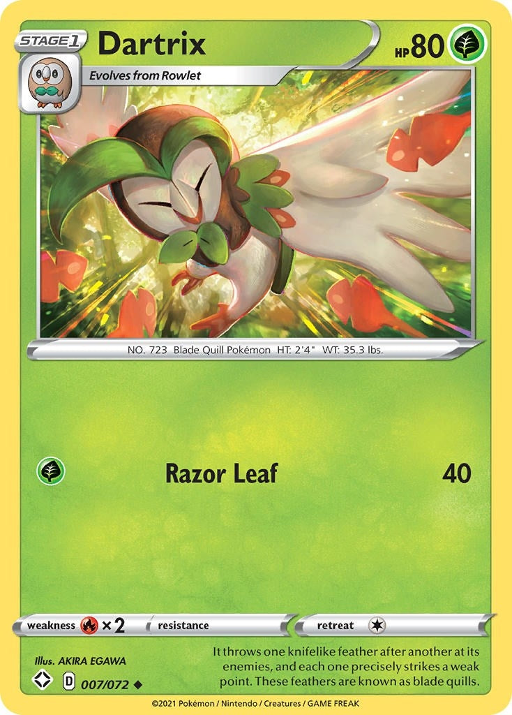 Image for Dartrix (007/072) - Pokemon