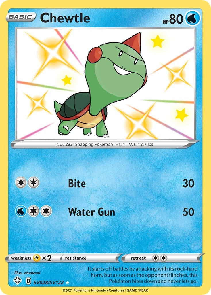 Image for Chewtle (SV028/SV122) - Pokemon