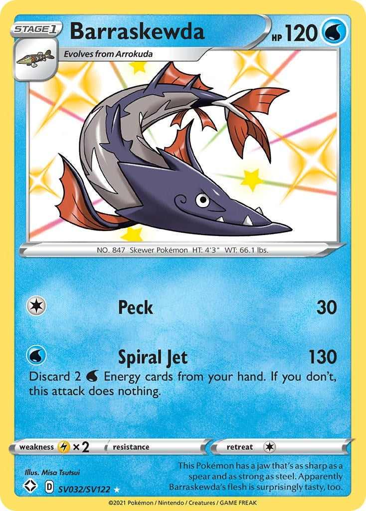 Image for Barraskewda (SV032/SV122) - Pokemon