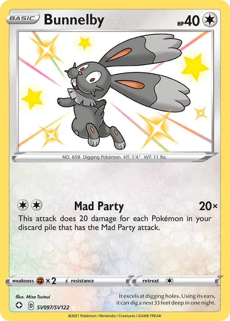 Image for Bunnelby (SV097/SV122) - Pokemon