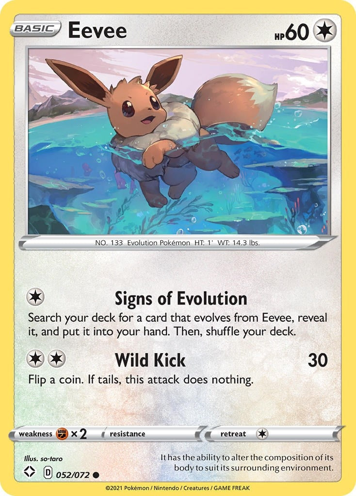Image for Eevee (052/072) - Pokemon