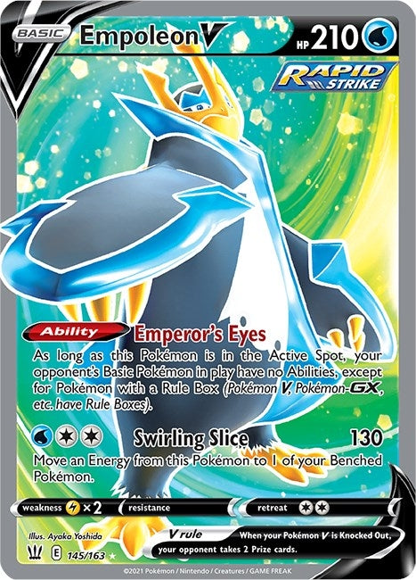 Image for Empoleon V (Full Art) (145/163) - Pokemon