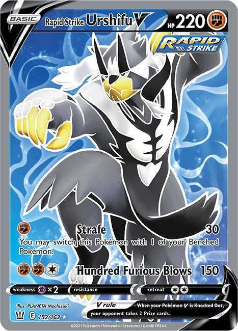 Image for Rapid Strike Urshifu V (Full Art) (152/163) - Pokemon