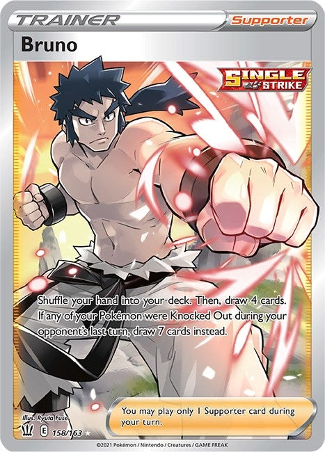 Image for Bruno (Full Art) (158/163) - Pokemon