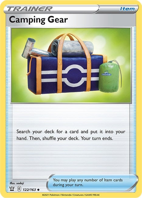 Image for Camping Gear (122/163) - Pokemon