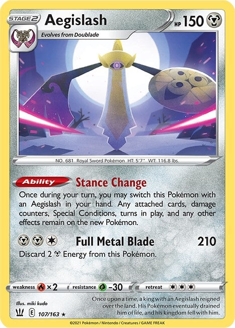 Aegislash (107) (107/163)