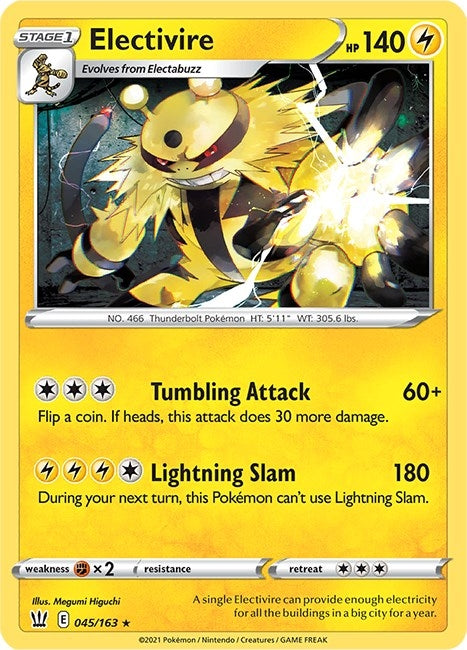 Image for Electivire (045/163) - Pokemon