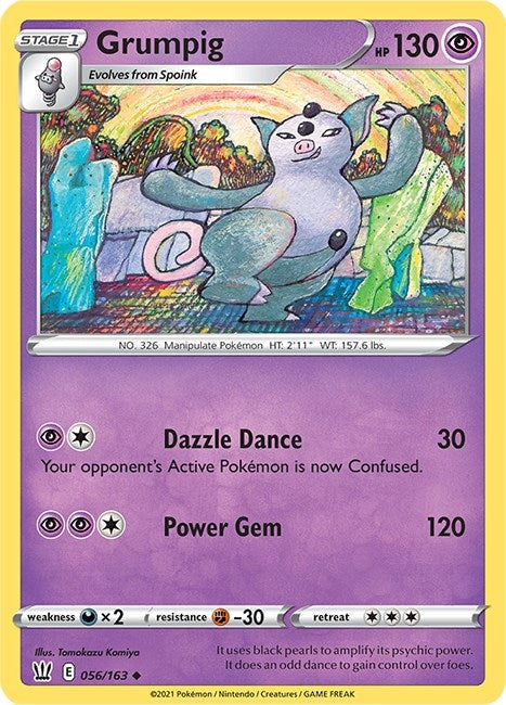 Image for Grumpig (056/163) - Pokemon