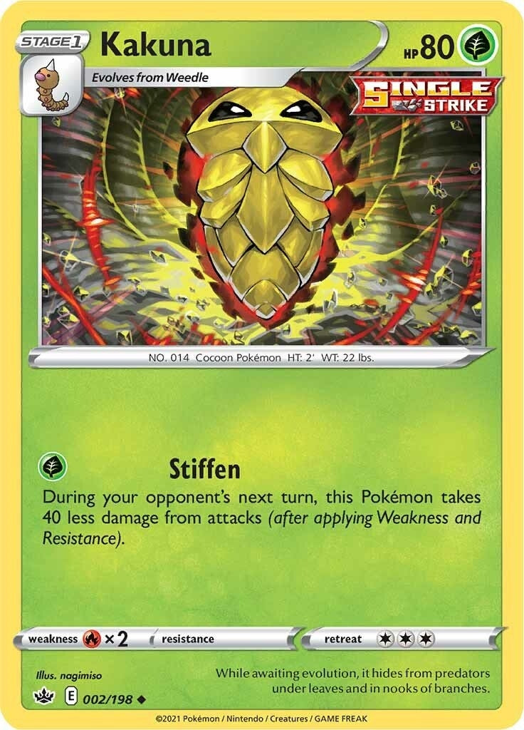 Image for Kakuna (002/198) - Pokemon
