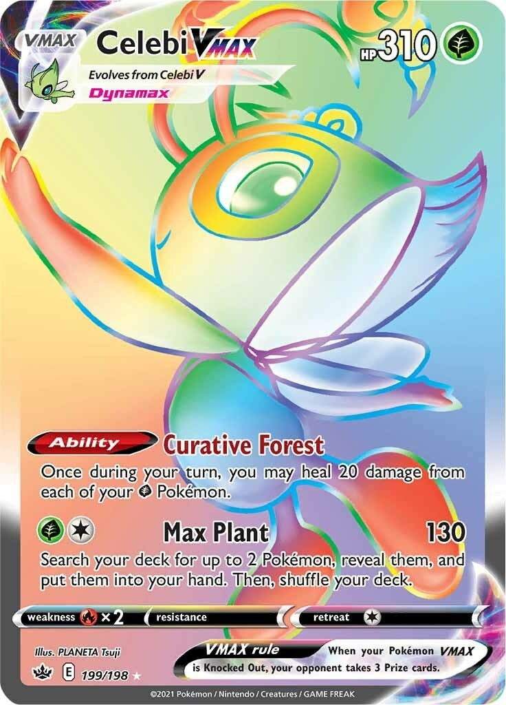 Image for Celebi VMAX (Secret) (199/198) - Pokemon