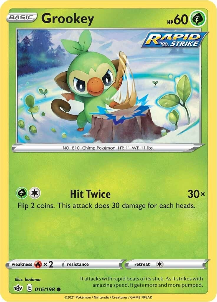 Image for Grookey (016/198) - Pokemon