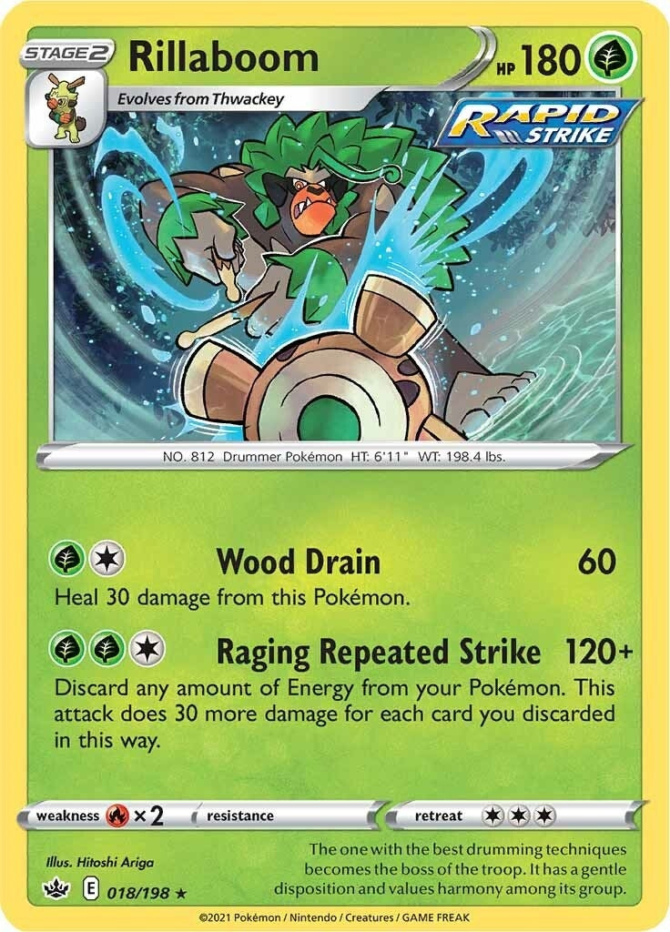 Image for Rillaboom (018/198) - Pokemon