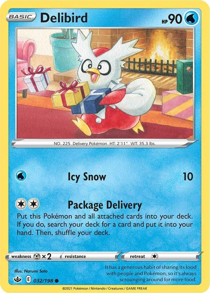 Image for Delibird (032/198) - Pokemon