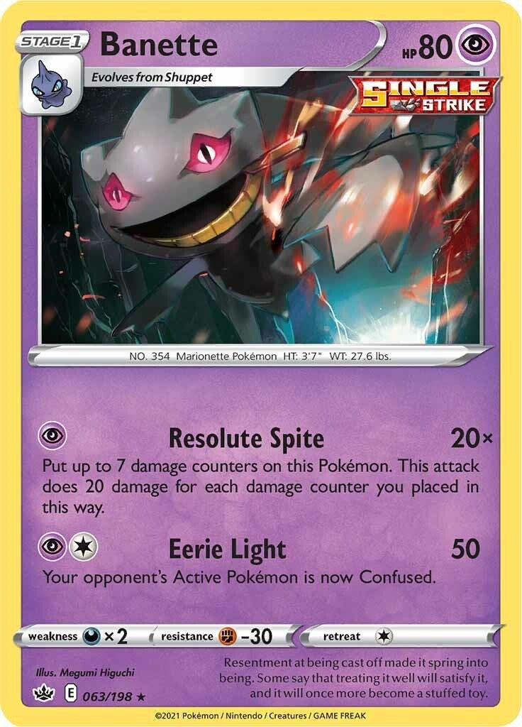 Image for Banette (063/198) - Pokemon