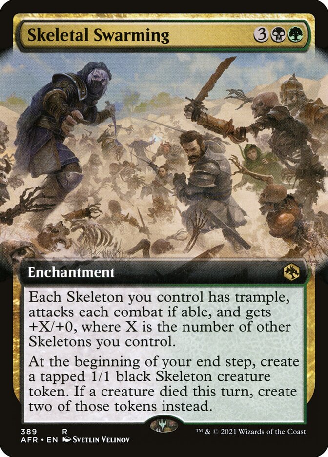 Skeletal Swarming (Extended Art)