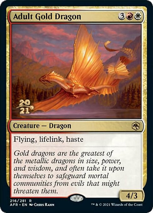 Adult Gold Dragon (216)
