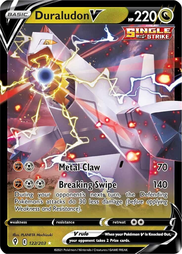 Image for Duraludon V (122/203) - Pokemon