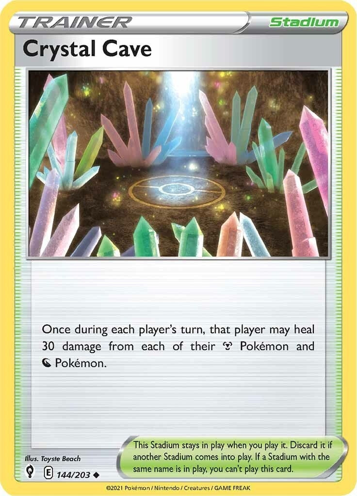 Image for Crystal Cave (144/203) - Pokemon