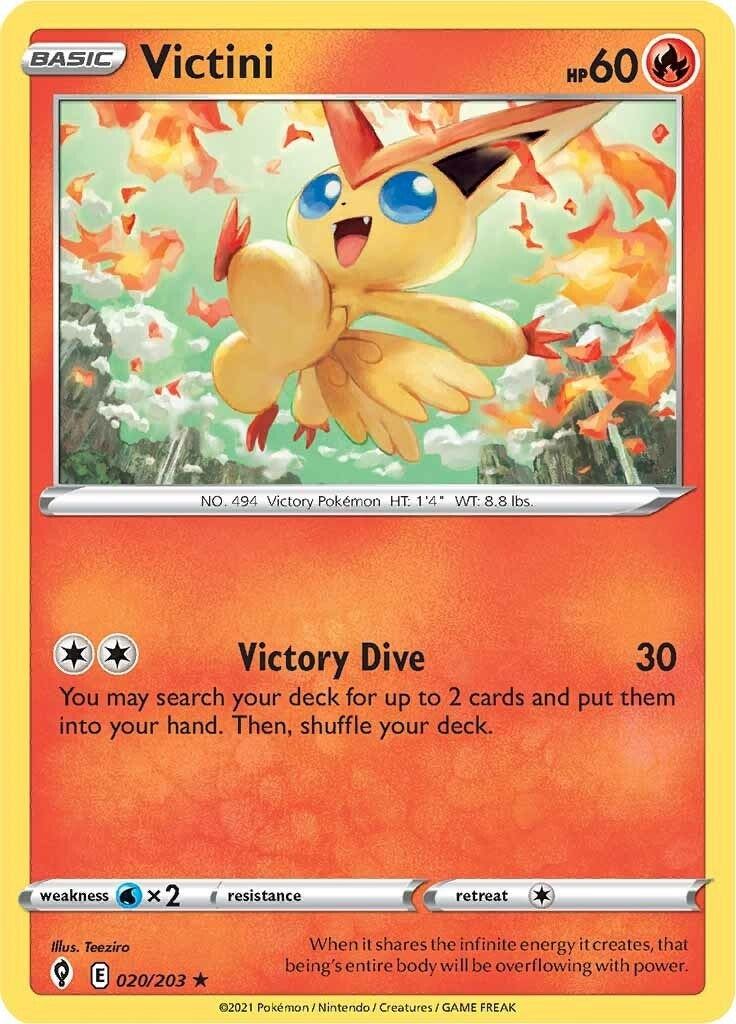 Image for Victini (020/203) - Pokemon
