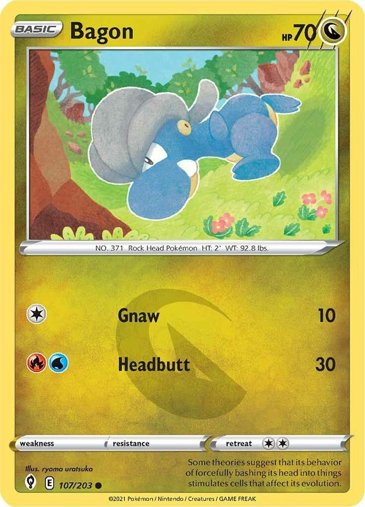 Image for Bagon (107/203) - Pokemon
