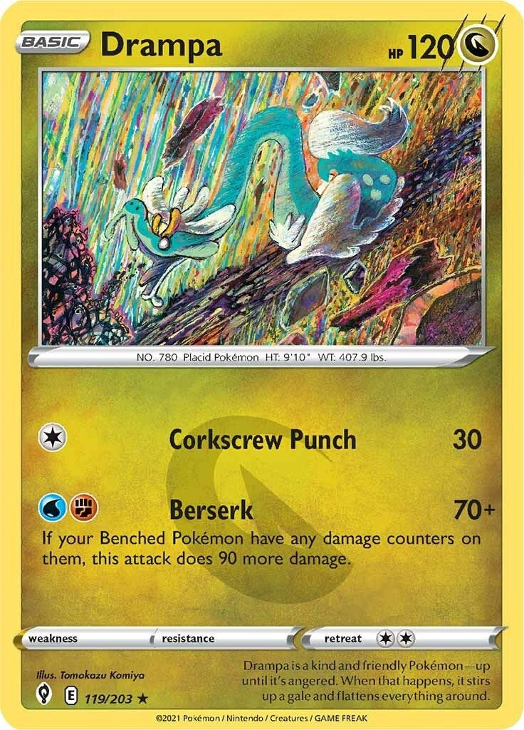 Image for Drampa (119/203) - Pokemon