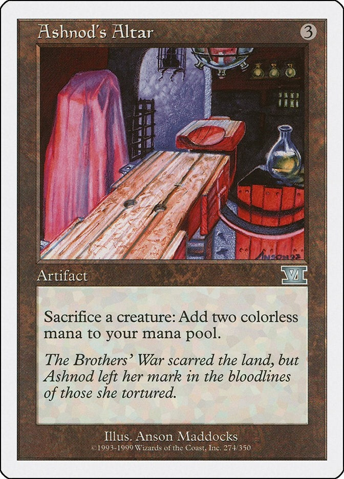 Image for Ashnod's Altar (274) - Magic: The Gathering