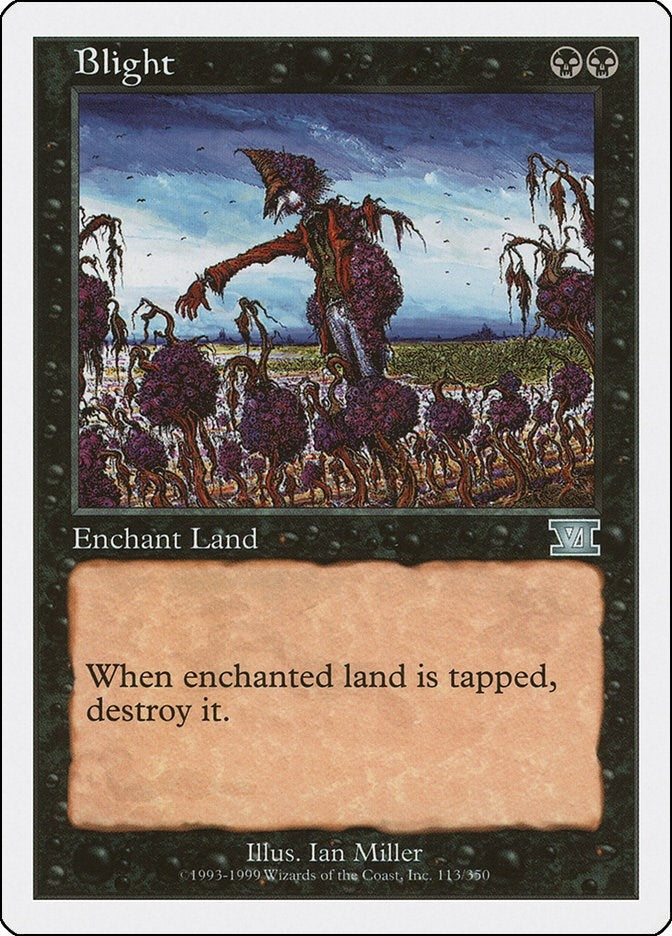 Image for Blight (113) - Magic: The Gathering
