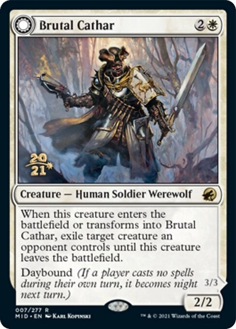 Image for Brutal Cathar (7) - Magic: The Gathering