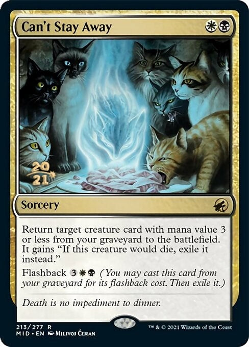 Image for Can't Stay Away (213) - Magic: The Gathering